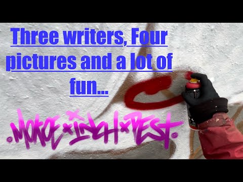 GRAFFITI | MUSIC MIX |Three writers, four pictures and a lot of fun...| MOKOE-INCH-ELPESTONE