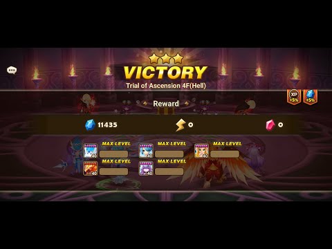 TOA Hell Floor 4 Masha - 3 Stars  - September 2021