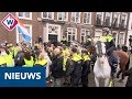 Gele Hesjes demonsteren in Den Haag