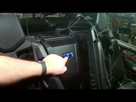 Maverick X3 rugged radios mount install