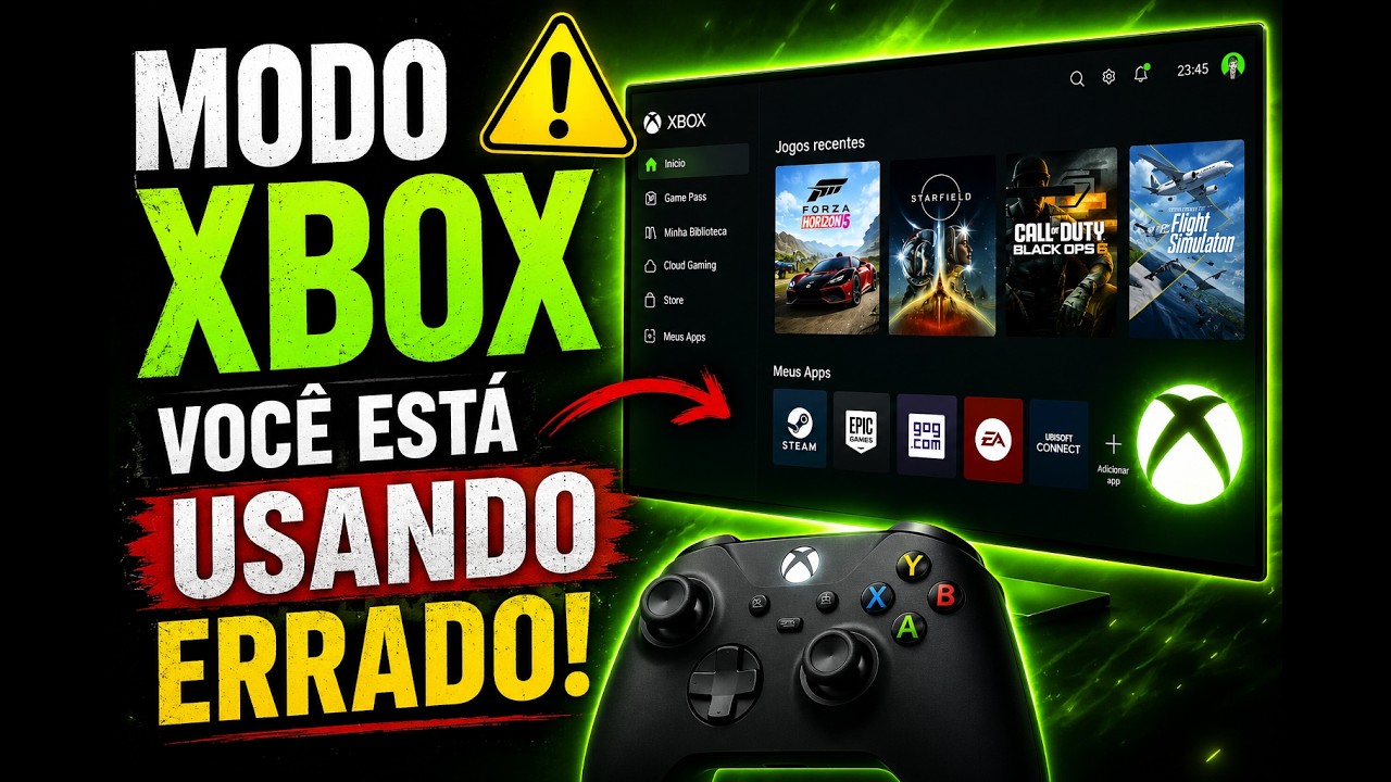O Modo Xbox CHEGOU ao Windows 11 (E você está usando ERRADO!)