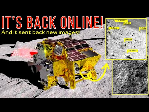 Japan’s Moon Sniper is Back! New Images and Challenges of the SLIM Mission