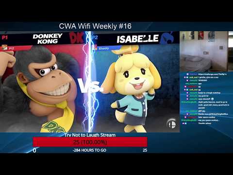CWA Wifi Weekly 16 - Peace!2 (Donkey Kong) vs Shooty (Isabelle, Lucario) Losers Semifinals