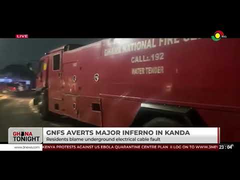 Ghana National Fire Service averts threat around Kanda Post Office | Ghana Tonight (June 3, 2026)