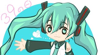 イラストメイキング:初音ミク