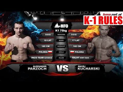 HFO 2: Maciej Kucharski vs Aleksander Parzoch  (K-1, 75 kg)