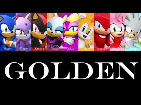 SONIC CREW - "Golden" Original by HUNTR/X from the Kpop Demon Hunters [AI COVER] (REQUESTED)