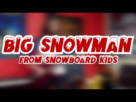 Big Snowman (Snowboard Kids) Metal Cover