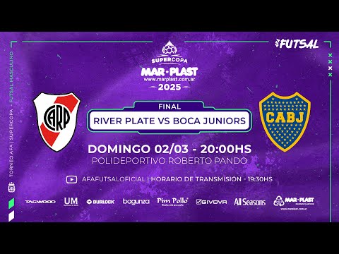 ⚽🇦🇷 Futsal | FINAL | Supercopa masculina 2025 | River vs Boca