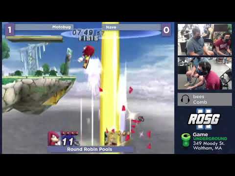 RoSG2 RR Pools - sfy | Motobug (Knuckles) vs SC | Nave (Zero Suit Samus)