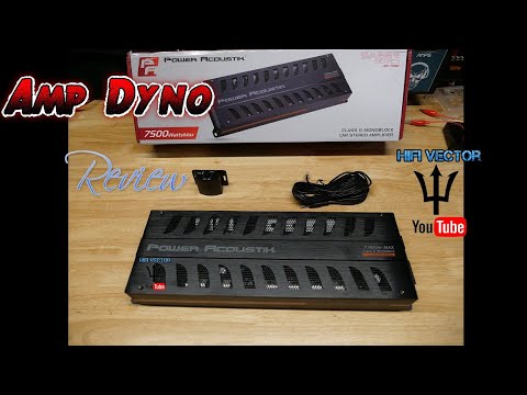 Power Acoustik SB1-7500D amp dyno review saber amplifier sb1.7500D