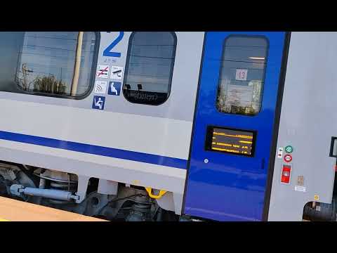 Stacja Częstochowa Stradom. EIC Panorama do Wrocławia i wjazd Nałkowskiej do Białegostoku