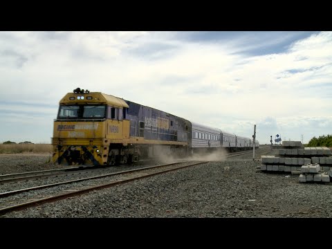 1AM8 The Overland Passenger Train (Journey Beyond Rail Expeditions) (10/1/2021) - PoathTV Railways