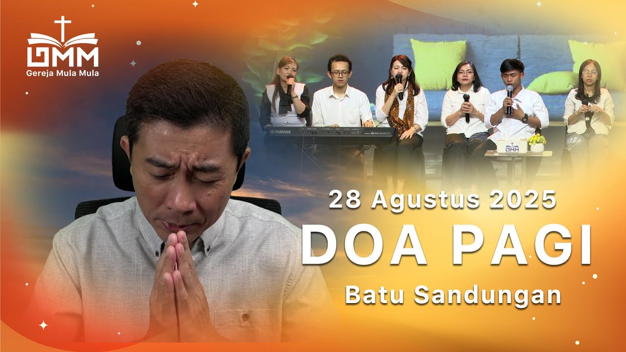 DOA PAGI | Batu Sandungan – 28 Agustus 2025 | Ps. Wignyo Tanto