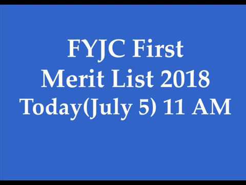 download lagu mp3 mp4 Fyjc First Merit List 2017, download lagu Fyjc First Merit List 2017 gratis, unduh video klip Fyjc First Merit List 2017