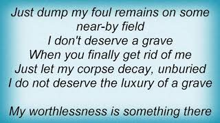 Sentenced - The Luxury Of A Grave Lyrics