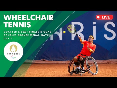 Wheelchair Tennis - Men's Single's QF & Women's Singles QF,  Quad Doubles Bronze Final |Day 7