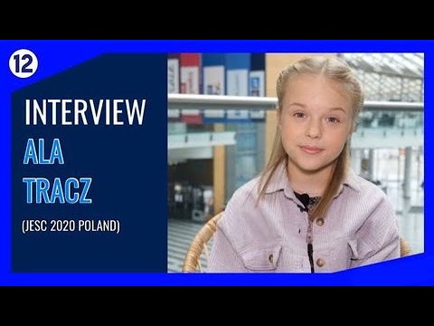 INTERVIEW WITH ALA TRACZ (Polish with English subtitles) | JESC 2020 Poland | TheDouzePointe