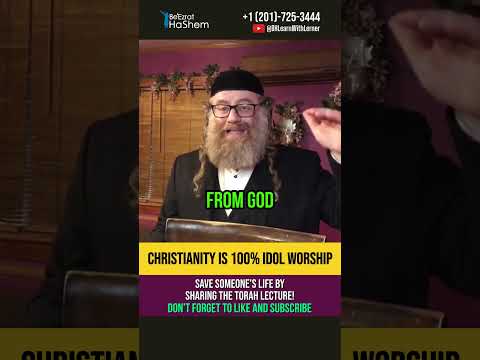 Torah TRUTH about Christianity ⚠️ New Testament idol worship #shorts