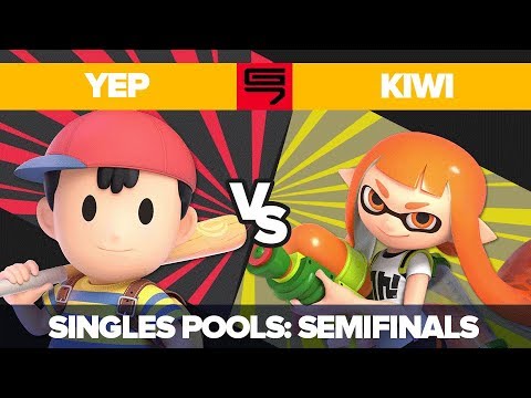Yep vs Kiwi - Ultimate Singles: Pools Semifinals - Genesis 7 | Ness vs Inkling