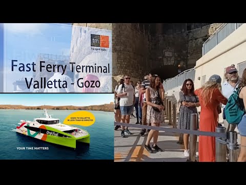 Travel from Valette to Gozo🇲🇹 #malta #gozo
