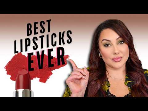 I tested 190 lipsticks - these are the TOP 10 for women over 40  (Beauty expert approved)
