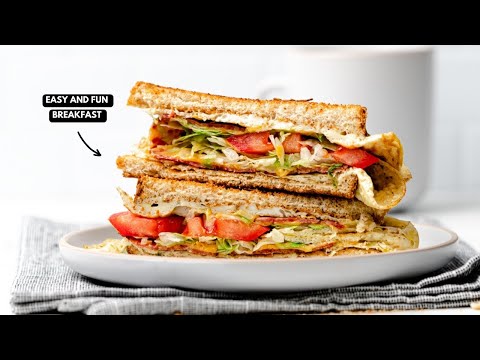 Breakfast Egg Sandwich | Easy One-Pan Egg Sandwich