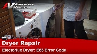 Electrolux Dryer Repair - E66 Error Code - Thermal Fuse