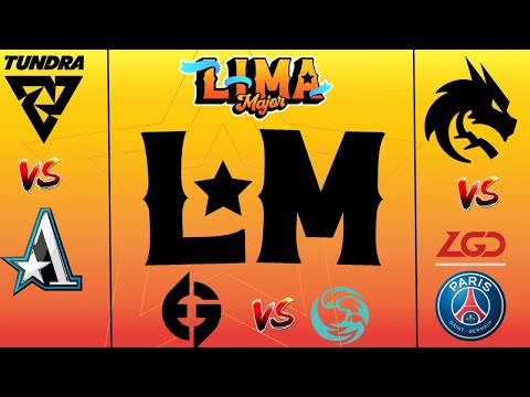 DOTA 2 Tundra vs Aster | EG vs Beastcoast | PSG LGD vs Team Spirit | Lima major dota 2 live