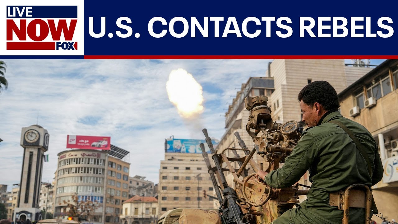 U.S. officials contact rebels | LiveNOW from FOX