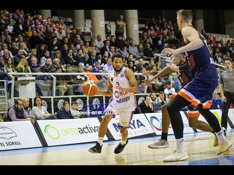 Canasta ganadora de Justin Pitts desde todos los ángulos (HLA Alicante vs Melilla Baloncesto)