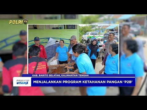 BHABINKAMTIBMAS POLRES BARSEL AJARKAN WARGA BUDIDAYA JAMUR TIRAM