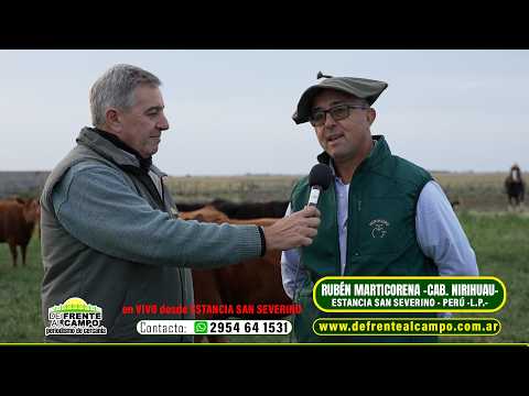 RUBÉN "VASCO" MARTICORENA - Encargado de ESTANCIA "SAN SEVERINO" -  PERÚ -LA PAMPA -