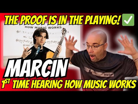 Marcin Just PROVED He's a Guitar Genius... with SCIENCE! 🧠 (1ST TIME HEARING MARCIN How Music Works)
