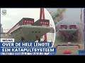 China toont militaire spierballen met nieuw vliegdekschip