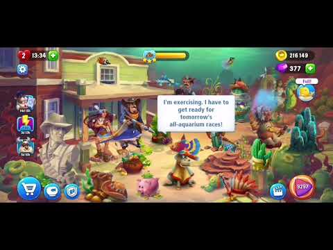 🎯 Fishdom 9297 Challenge Level + 💥💥🧨💣