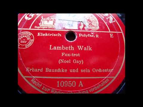 Erhard Bauschke Orchester, "Lambeth Walk"