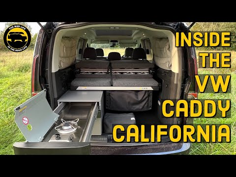 Inside the Volkswagen Caddy California