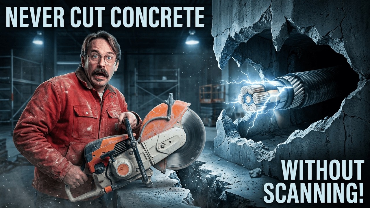 Hidden Dangers Under Your Building | Electrical Lines in Concrete Slabs