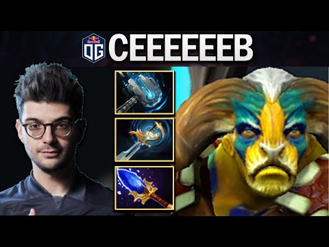 OG.CEB ELDER TITAN WITH ECHO SABER & AGHANIMS - DOTA 2 7.27 GAMEPLAY