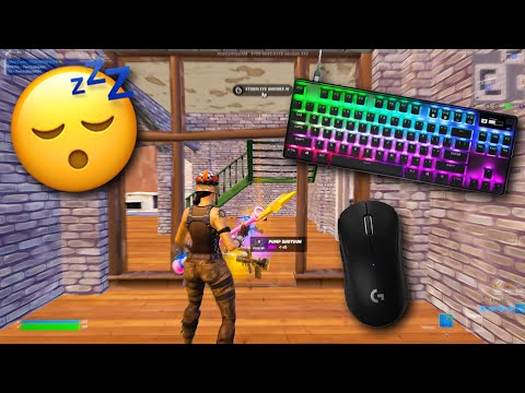 SteelSeries Apex Pro TKL ASMR 😴 Tilted Zone Wars Gameplay 🏆 Satisfying Keyboard Fortnite 240 FPS 4K