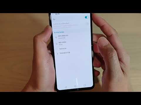 LG V50: How to Forget a Wifi Network