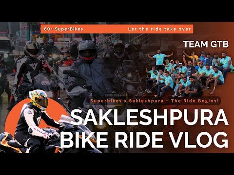 Sakleshpur Bike Ride Vlog | Raw & Real with Team GTB & Aryan Suzu