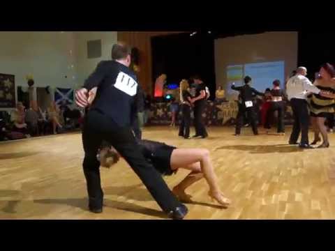 Ceroc Northern Champs 2015 - Pro-Am (Follower) Final, David Addis and Stephanie Oram