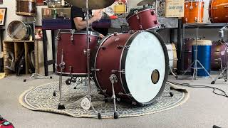 Video thumbnail for PDP Concept Oxblood Maple Classic 14x26 9x13 and 16x16 by Hawthorne Drum Shop