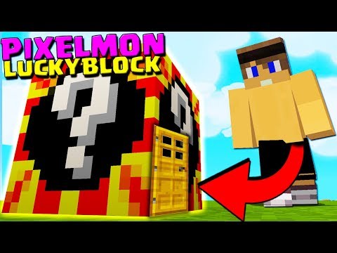 Minecraft ITA - VIVERE DENTRO un PIXELMON LUCKYBLOCK