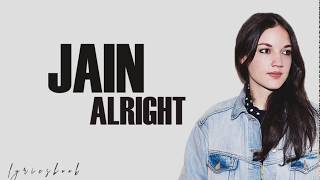 Jain - Alright (Lyrics Video)