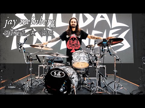 Inside Jay Weinberg x Suicidal Tendencies x OBEY Giant Custom Drum Kit | On Tour w/ Metallica 2025