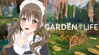 【 Garden Life : 夢の庭をつくろう 】　メイドたるものガーデニングはお手の物🌿　【#パレプロ ／ #藤宮コトハ 】