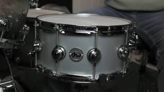 Video thumbnail for DW Collector's Thin Aluminum 6.5 x 14 Snare Drum by The Drum Shop - Portland, Maine